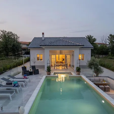 Modern With Swimming Pool And Fenced Garden