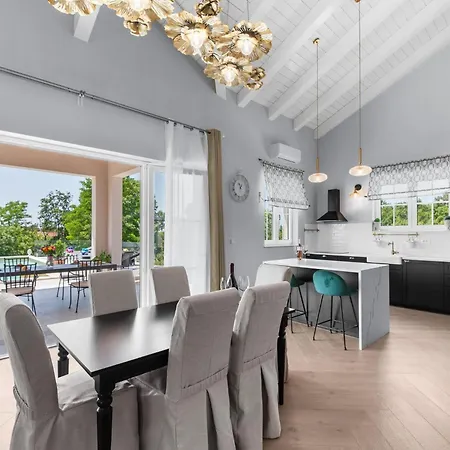 Modern With Swimming Pool And Fenced Garden
